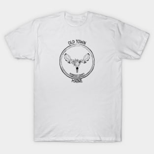 Old Town Maine Moose T-Shirt